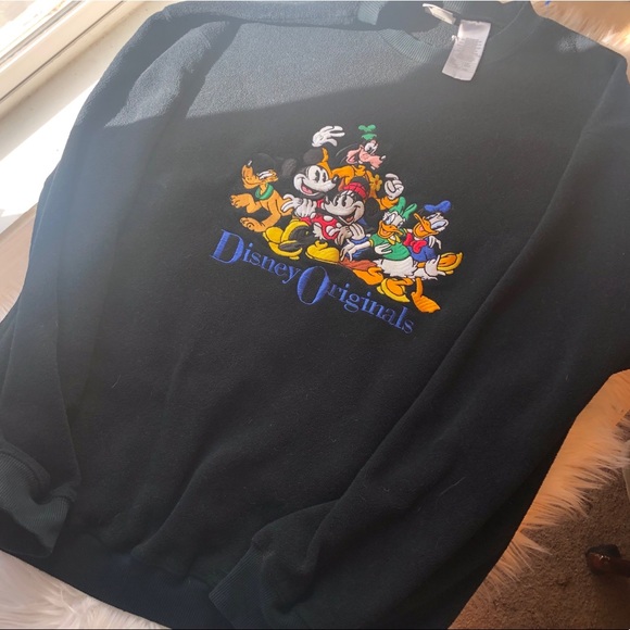 Disney Sweaters - Disney vintage disney originals unisex fleece